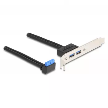 DeLOCK 83015 Internal USB 3.2 Gen 1 Adapter Black 5 Gbit/s