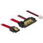 SATA cable DeLOCK 85242 0.3m SATA 7-pin SATA 22-pin Black