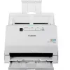 Canon imageFORMULA RS40 Photo & Document Scanner, 600 x 600 DPI, 40 ppm, 30 ppm, Grayscale, Monochrome, Sheet-fed scanner, White