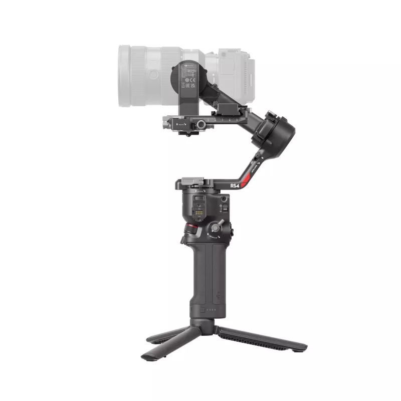 Hand camera stabilizer DJI RS 4 Combo Black Aluminium 12h battery