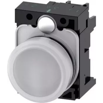 Siemens indicator light Flat White 24 V/AC, 24 V/DC SIRIUS ACT 3SU1102-6AA60-1AA0 1 pc(s) (3SU1102-6AA60-1AA0)