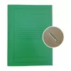 Project File A4 cardboard Smiltainis with metal clip, with print green