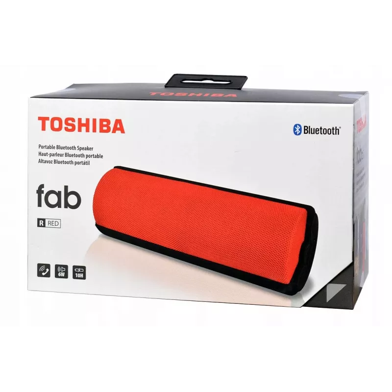 Portable Speaker Toshiba Fab TY-WSP70, Red