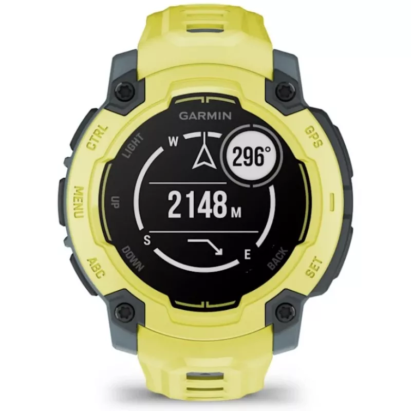 Garmin Instinct E 2.29 cm (0.9) MIP 45 mm Digital 176 x 176 pixels Lime GPS (satellite)