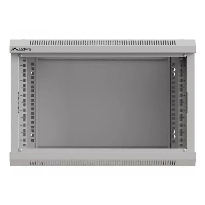 Rack mounting cabinet LANBERG WF03-5306-10S 19 inch 6U grey with glass door