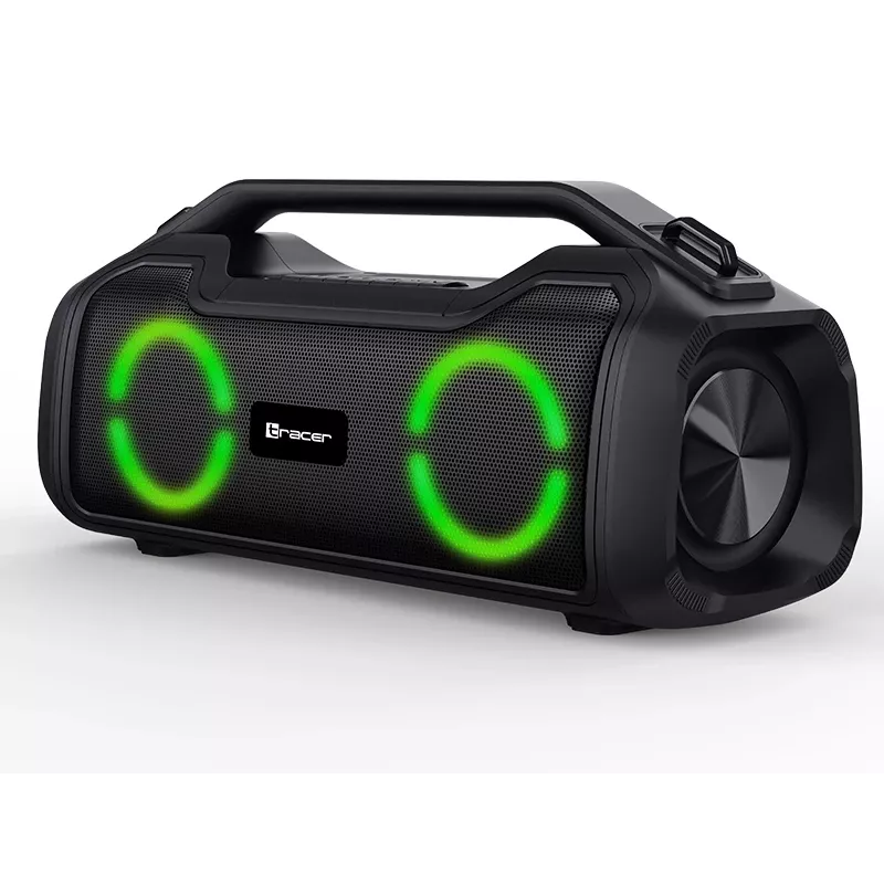Stereo portable speaker TRACER BigBoy TWS Bluetooth 40W RMS, Bluetooth 5.3, 12h battery, Black