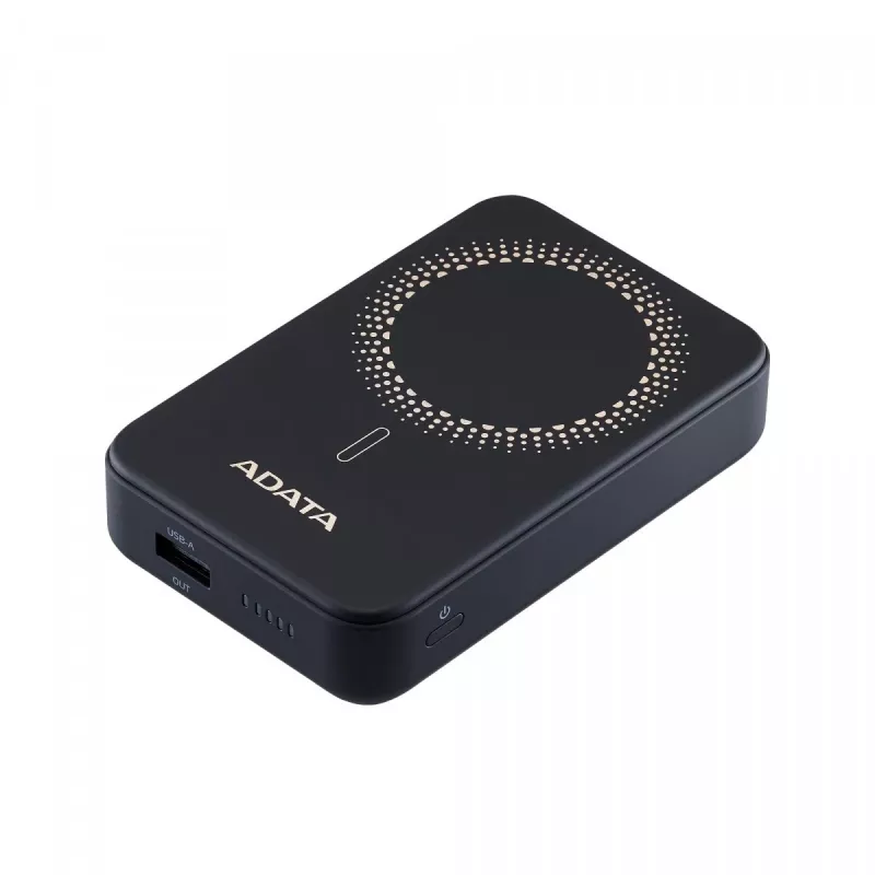 ADATA PR100-12BK power bank Lithium Polymer (LiPo) 10000 mAh Wireless charging Black