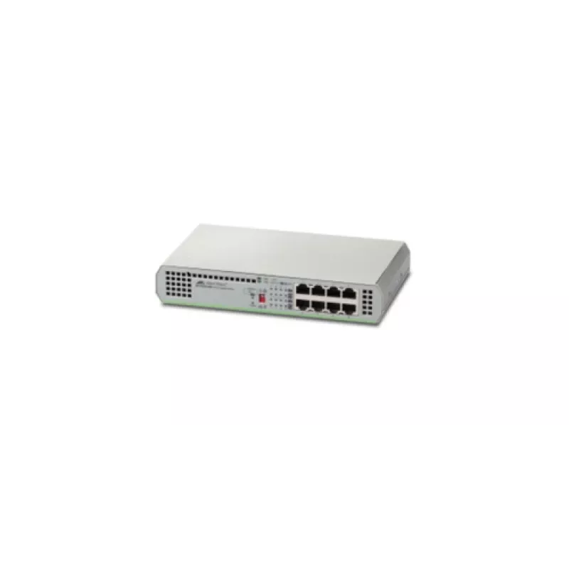 Allied Telesis AT-GS910/8-50 Unmanaged Gigabit Ethernet (10/100/1000) Grey