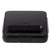 Toaster Adler AD 3079 — single non-stick plate, 750 W, black, vertical storage