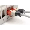 DIGITUS - Kabelclips mit Farbcodierung - für Patch-Kabel - Schwarz (Packung mit 100) (A-CC-BL)