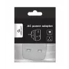 Gembird Cablexpert a-AC-UKEU-001 - Power Supply - Power Supply (S) to Power Supply (W) - White - United Kingdom, Europa (a-AC-UKEU-001)