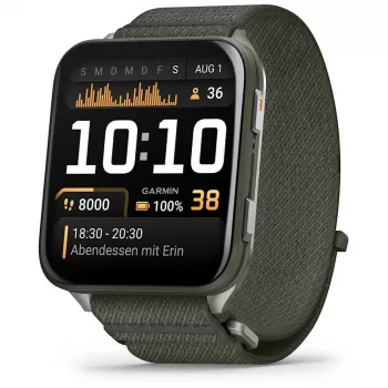 Garmin Venu X1 5.08 cm (2) AMOLED Digital 448 x 486 pixels Touchscreen Grey Wi-Fi GPS (satellite)