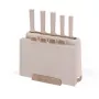 Maestro MR-1412-BEIGE Knife set with block + Cutting board set Beige