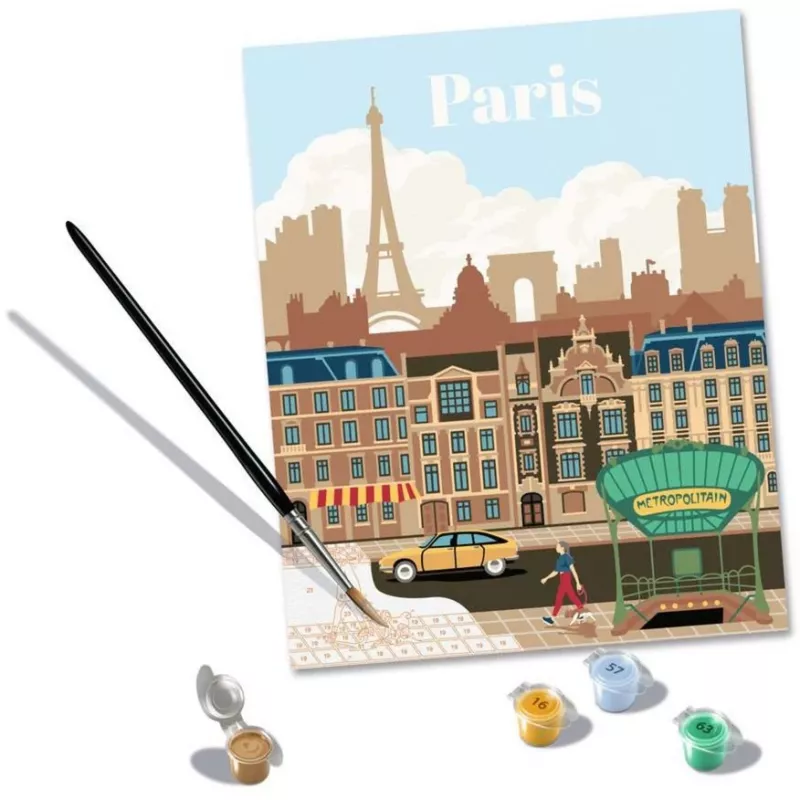CreArt - Colorful Paris, Painting