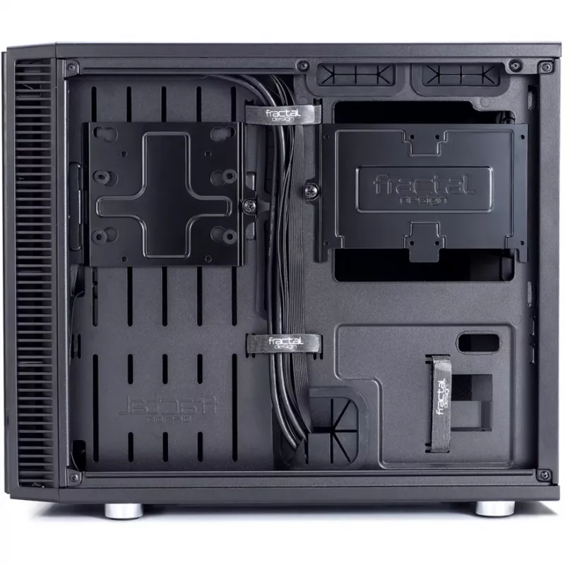 Fractal Design Define Nano S - Window - Tower - ITX - without Power Supply (ATX) - Black - USB/Audio (FD-CA-DEF-NANO-S-BKW)