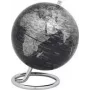 TROIKA Globe Galilei tabletop clock G1304-BKSI/CH — black and silver