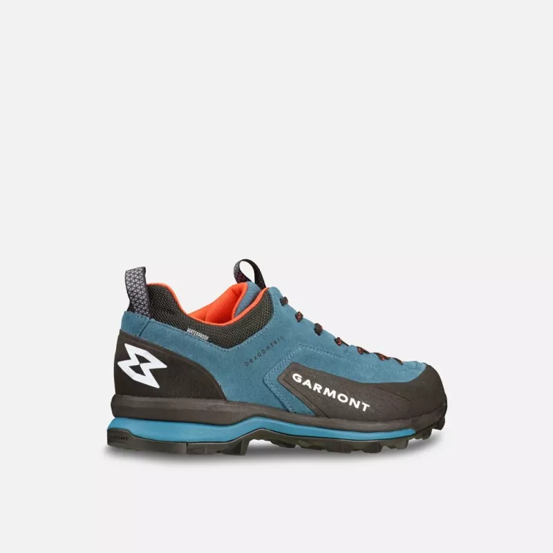 Garmont Dragontail WP shoes - coral blue/red