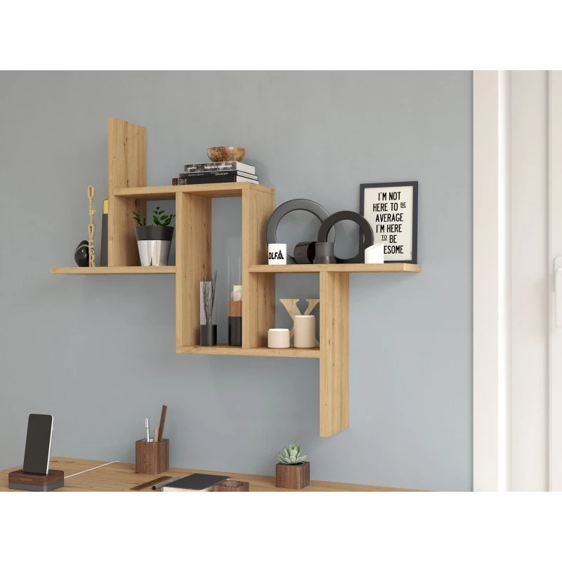 FIESTA hanging shelf 85x15x73.5 cm, artisan