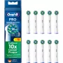 Oral-B CrossAction replacement toothbrush heads, 10 pcs, white