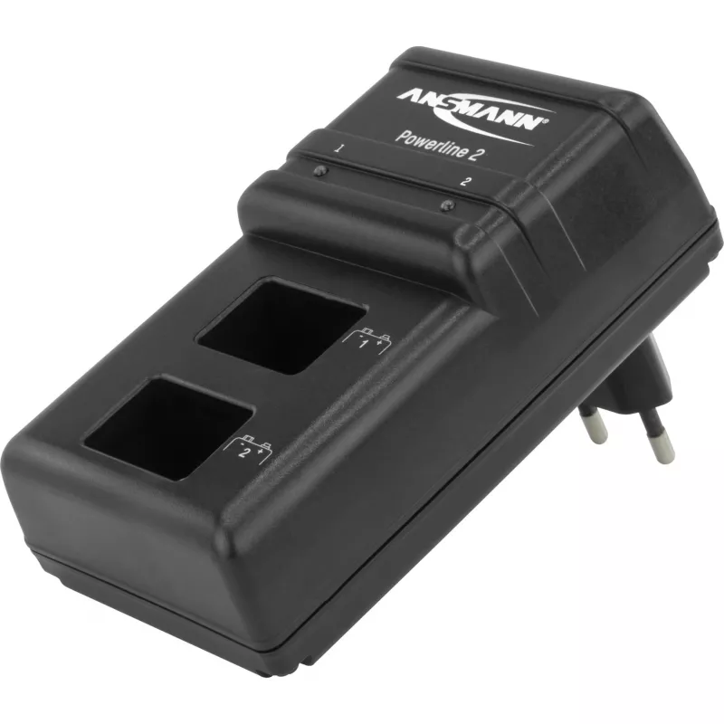 ANSMANN POWERline 2 - Battery Charger - 2x9V (5107043)