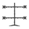 LCD mount SBOX LCD-F048-2 for 17–32 inch displays, supports 4×9 kg, VESA 100×100