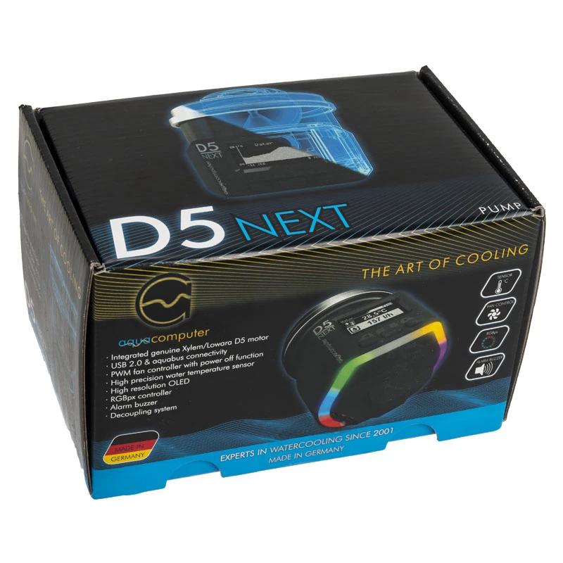 Water cooling pump Aqua-Computer D5 NEXT 41118 12V RGB