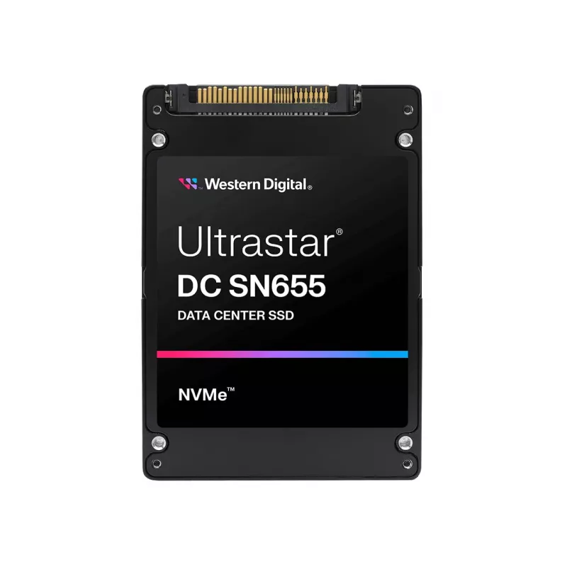 SSD Drive WESTERN DIGITAL Ultrastar DC SN655 7.68TB and3 PCIe TLC ISE Dual Port