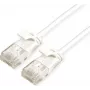 ROLINE GREEN UTP Patch Cable Cat.6A (Class EA), LSOH, slim, White, 0,3 m (21.44.0979)