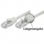 Tecline exertis Connect - Patch-Cable - RJ-45 (M) to RJ-45 (M) - 2 m - SFTP - CAT 5e - Shielded, Snagless - Grey (70802)