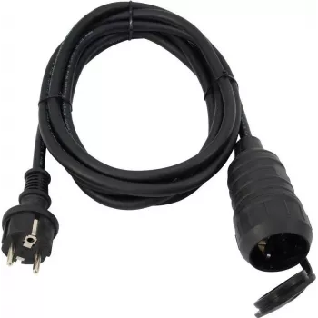 Extension Cable EUROLITE 3x1.5 mm², 3 m, model 30245695