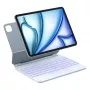 Folio Bluetooth Keyboard Case Inateck KB09119 for iPad Air/Pro 11 inch (27.9 cm), 500 mAh battery, Blue