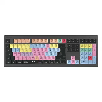 Logickeyboard ASTRA 2 USB QWERTY Keyboard Black Full-size 104 Keys