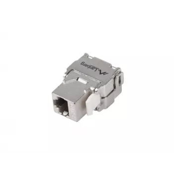 Keystone module RJ45 - LSA FTP cat.5e 180 degrees to the assembly box