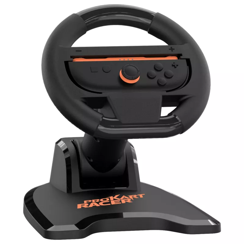 Racing Wheel SUBSONIC SA5727-1 for Nintendo Switch — adjustable sensitivity, Kart Racer design