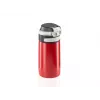 Travel mug Leifheit 03245 stainless steel 350 ml, double-wall, leakproof, flip-top lid, black/red