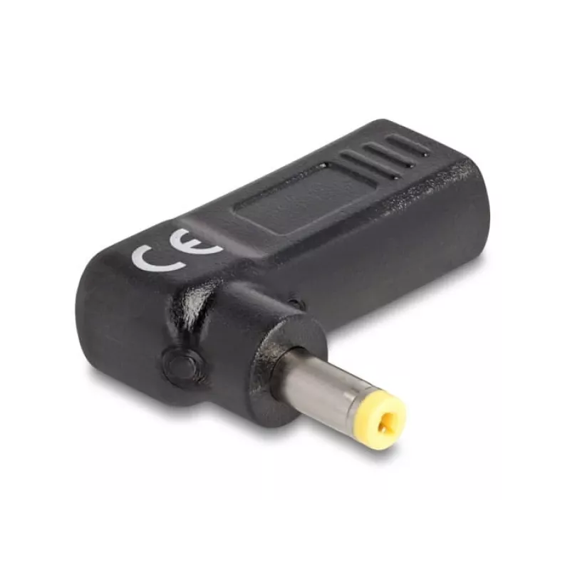 DeLOCK Adapter USB Type-C female to HP 4.8 x 1.7 mm male 90° angled