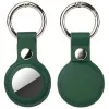 4smarts Set - Case for Airtag - Metal, polyurethane-Faux Leather