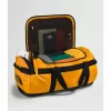The North Face Base Camp Duffel L duffel bag 95 L Polyester Black, Yellow