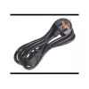 APC AP9895 Power Cord, 16A 200-240V, C19 to UK Plug BS 1363A, 2.44 m, Black