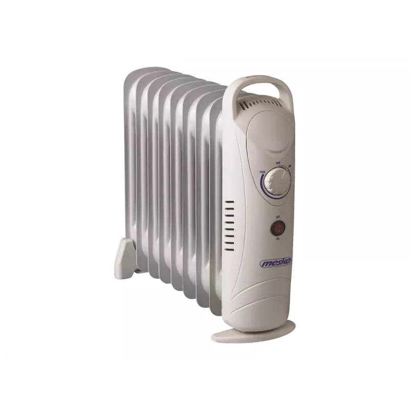 Mesko Home MS7805 Indoor White 1000 W Oil electric space heater
