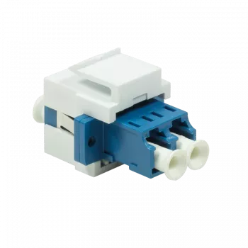 Logilink Keystone Modular connector LC-Duplex Single bl/White (NK0030)