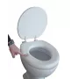 Soft toilet seat with lid