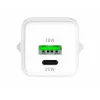 USB C/A mains charger YENKEE YAC G38 20W 3A Power Delivery (USB‑C and USB‑A)