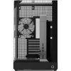 Tower case APNX V2 with three tempered glass panels, black