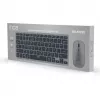 INCA IBK-572BT wireless keyboard and mouse set, grey