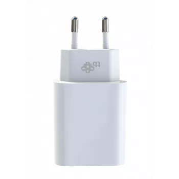 Universal charger 2x3A USB C + USB A Power Delivery white