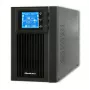 Qoltec 53042 uninterruptible power supply (UPS) Double-conversion (Online) 1 kVA 800 W 2 AC outlet(s)