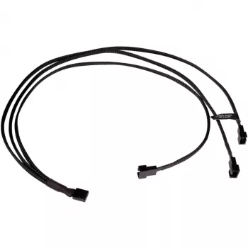RGB splitter cable Alphacool 18681 plastic black 600 mm