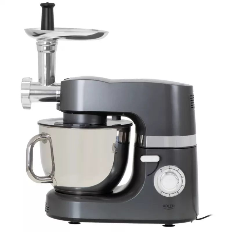 Food processor Adler AD 4221 — 7 L stainless steel bowl, 1200 W, 6 speeds, planetary rotation