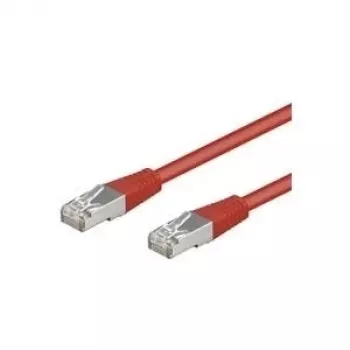 Wentronic Goobay CAT 5e Patch Cable, SF/UTP, Red, 5 m - CCA Copper Mix (68035)